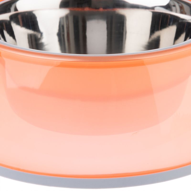 TIAKI Anti-Rutsch-Napf, transparent orange