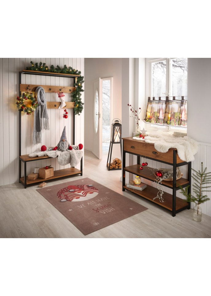 Teppich mit Weihnachtsmotiv