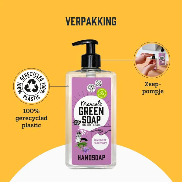 Marcel's Green Soap Laventeli ja rosmariini käsisaippua 500ml