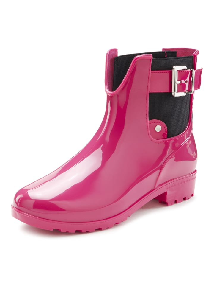 Vivance Gummistiefelette in pink günstig kaufen