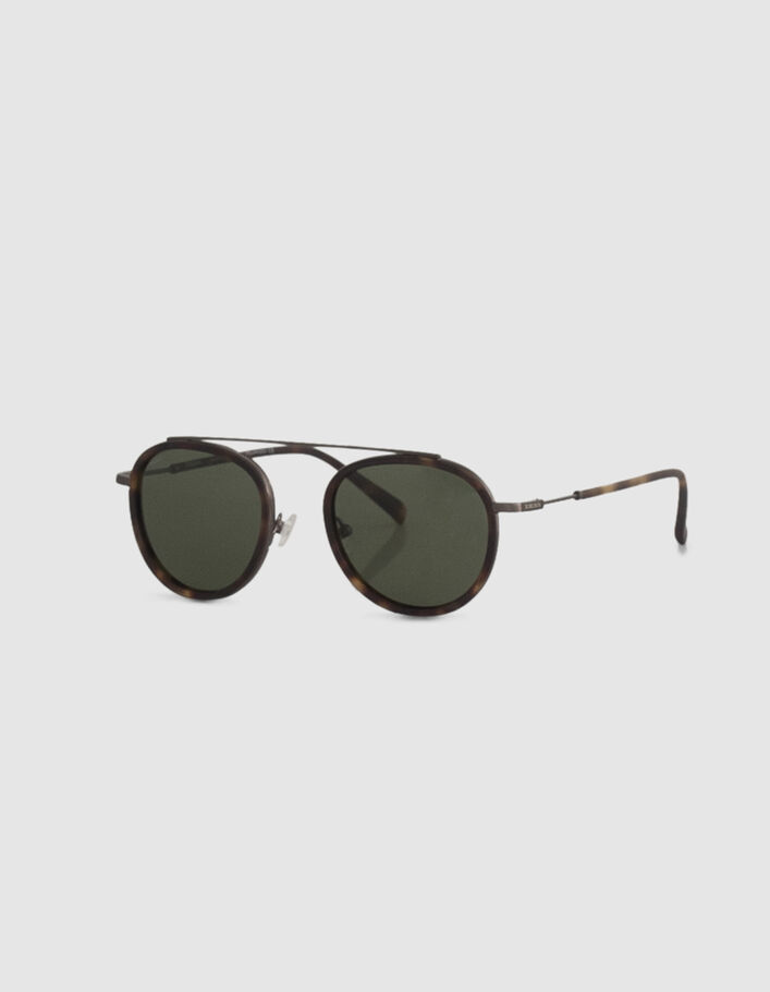 Lunettes solaires écailles style pantos Homme