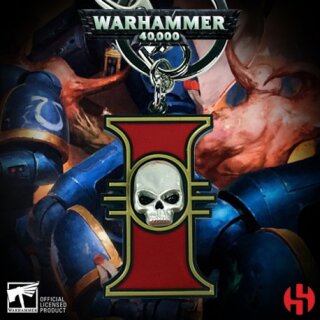 Warhammer 40K Metall-Schlüsselanhänger Inquisition Emblem