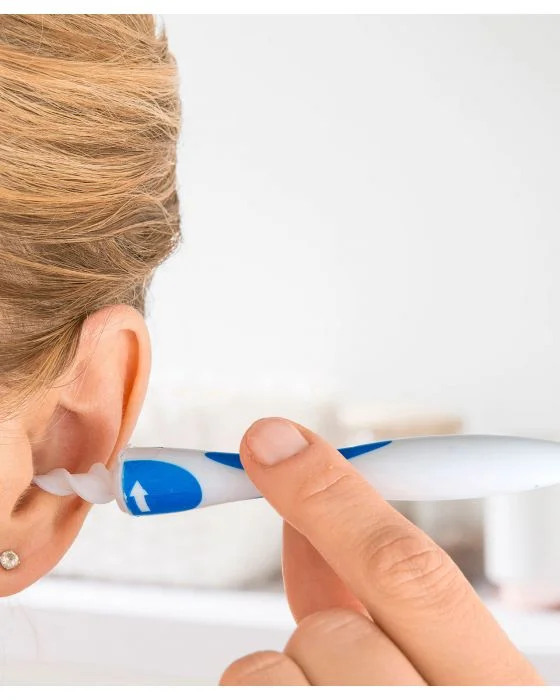 Nettoie-oreilles avec 16 embouts flexibles
