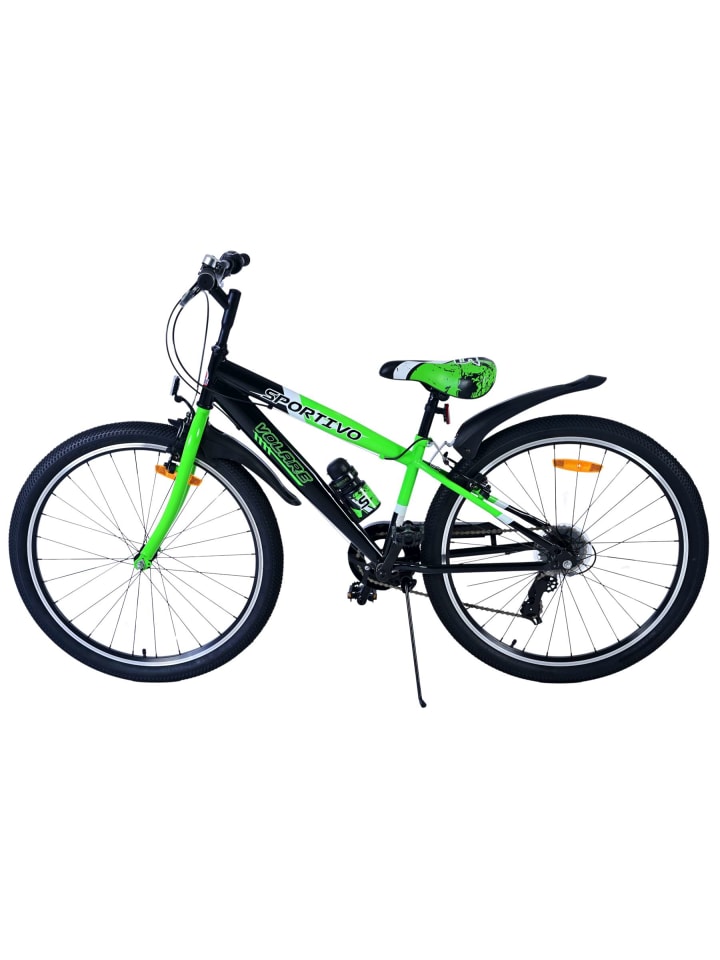 Volare Kinderfahrrad Sportivo Fahrrad für Jungen 26 Zoll Kinderrad in Grün 9 Jahre günstig kaufen onesize