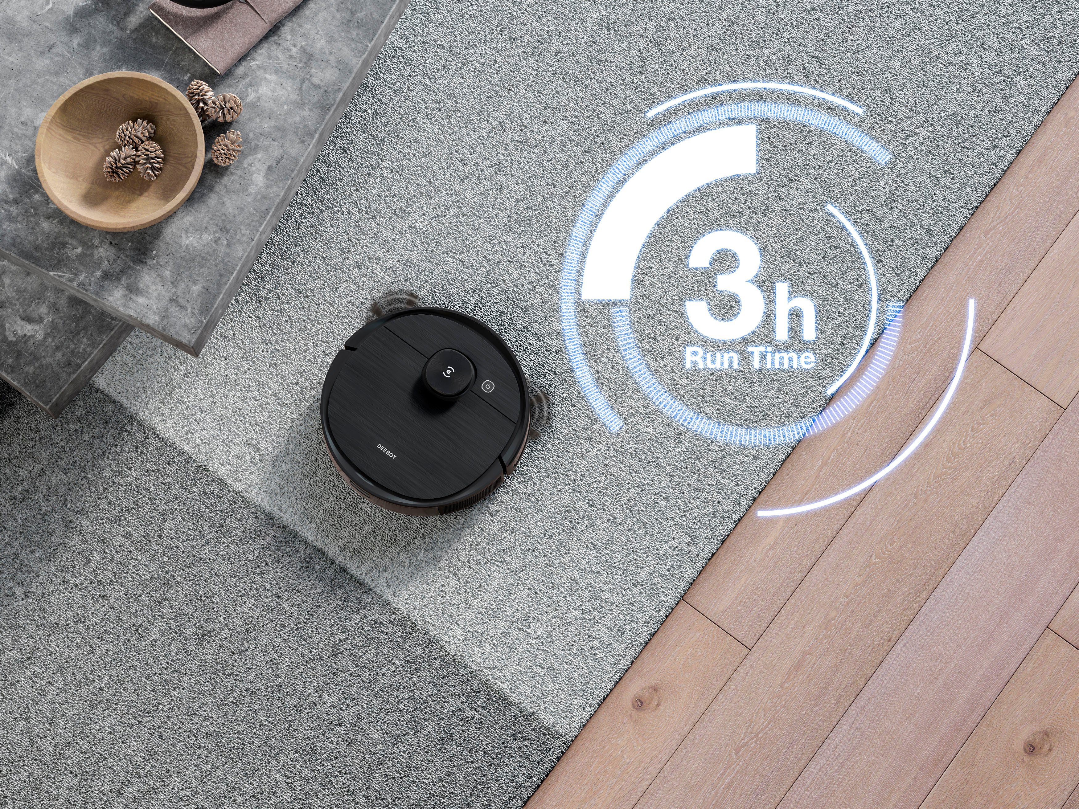 ECOVACS Nass-Trocken-Saugroboter DEEBOT OZMO T8 AIVI, 40 W