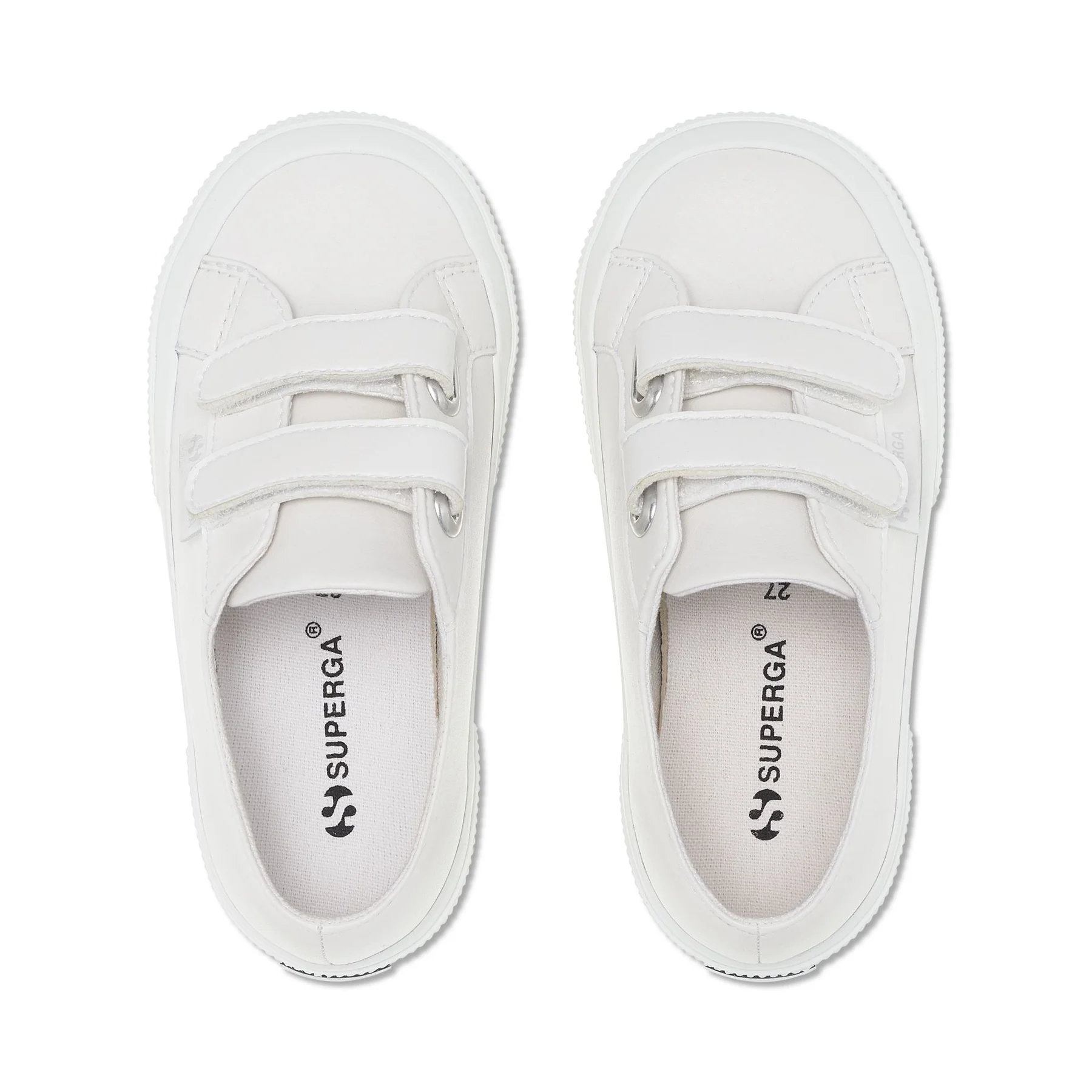 2750 KIDS STRAPS VEGAN MATERIAL-WHITE