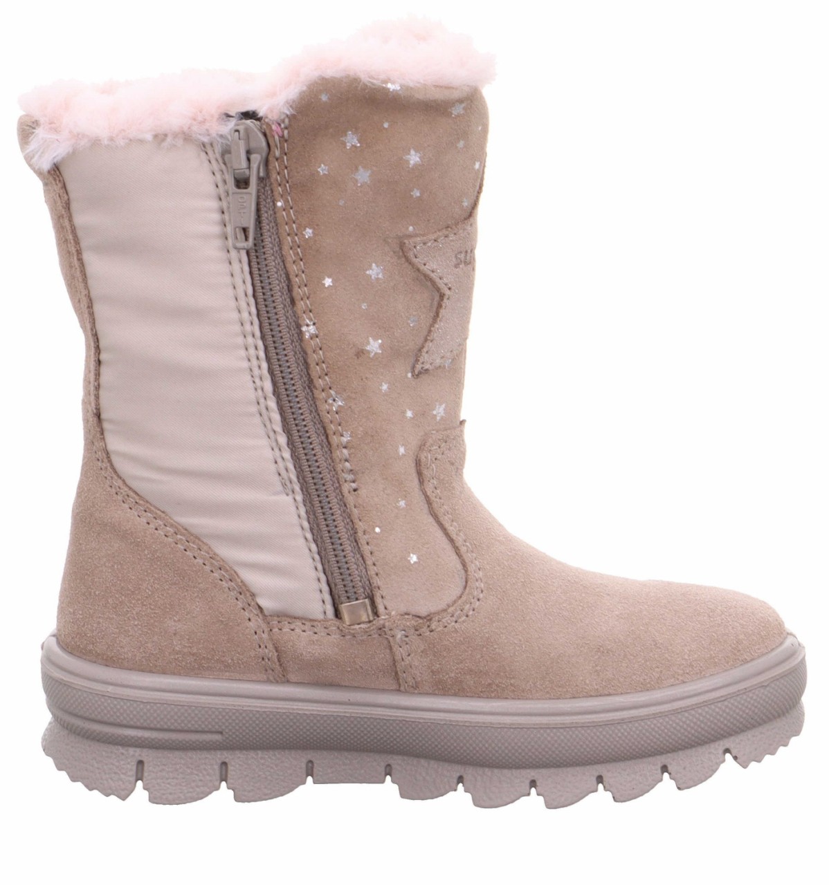 SUPERFIT Stiefel Mädchen beige Stiefel Leder  FLAVIA