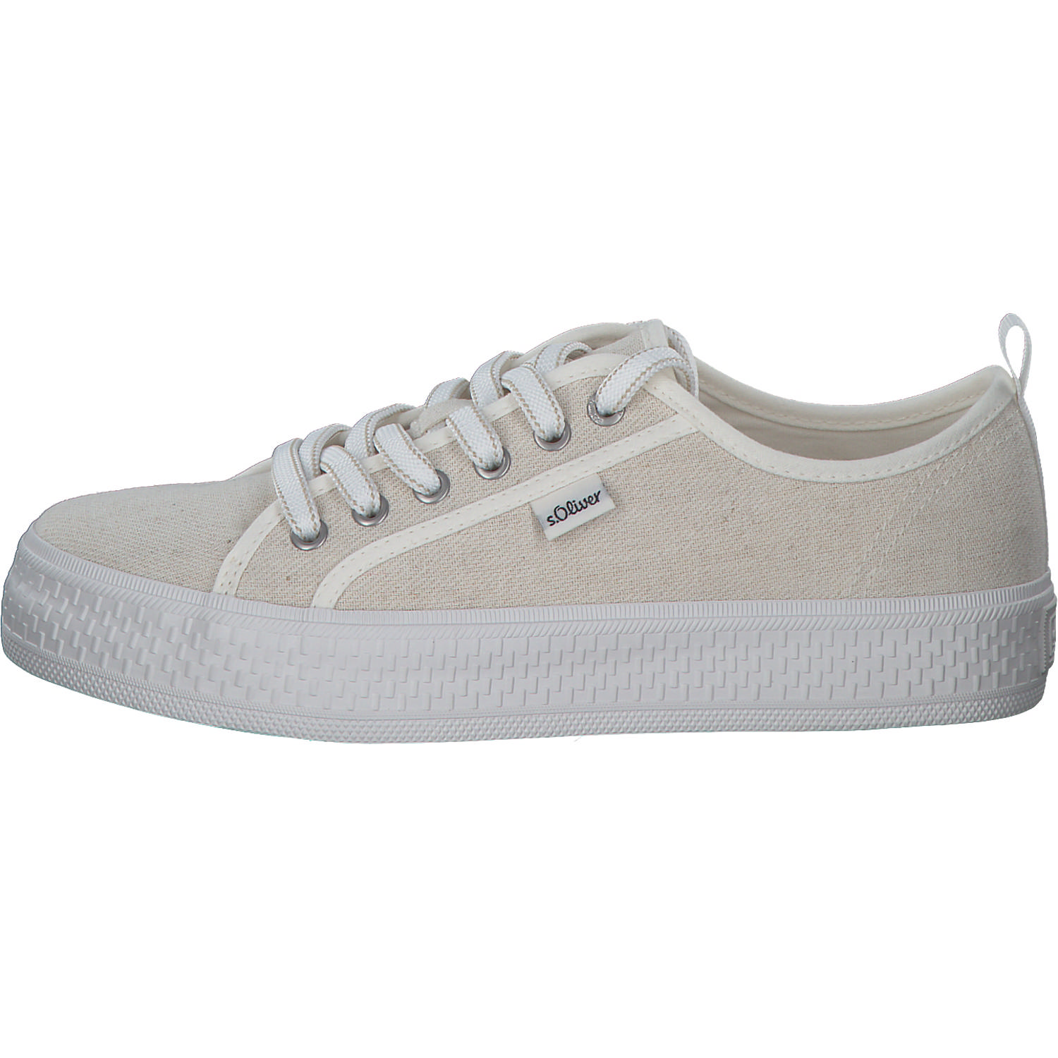 s. Oliver 23650, Sneakers Low, Damen, Beige