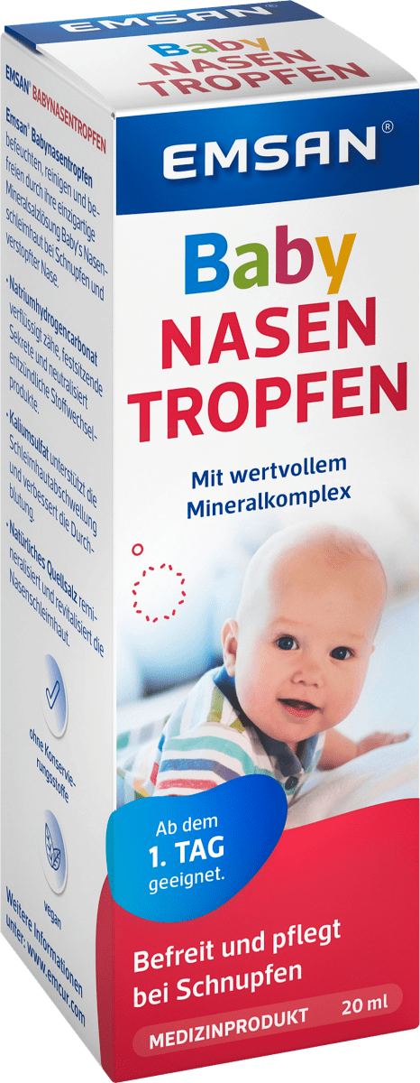 Nasentropfen für Babys und Kleinkinder, 20 ml