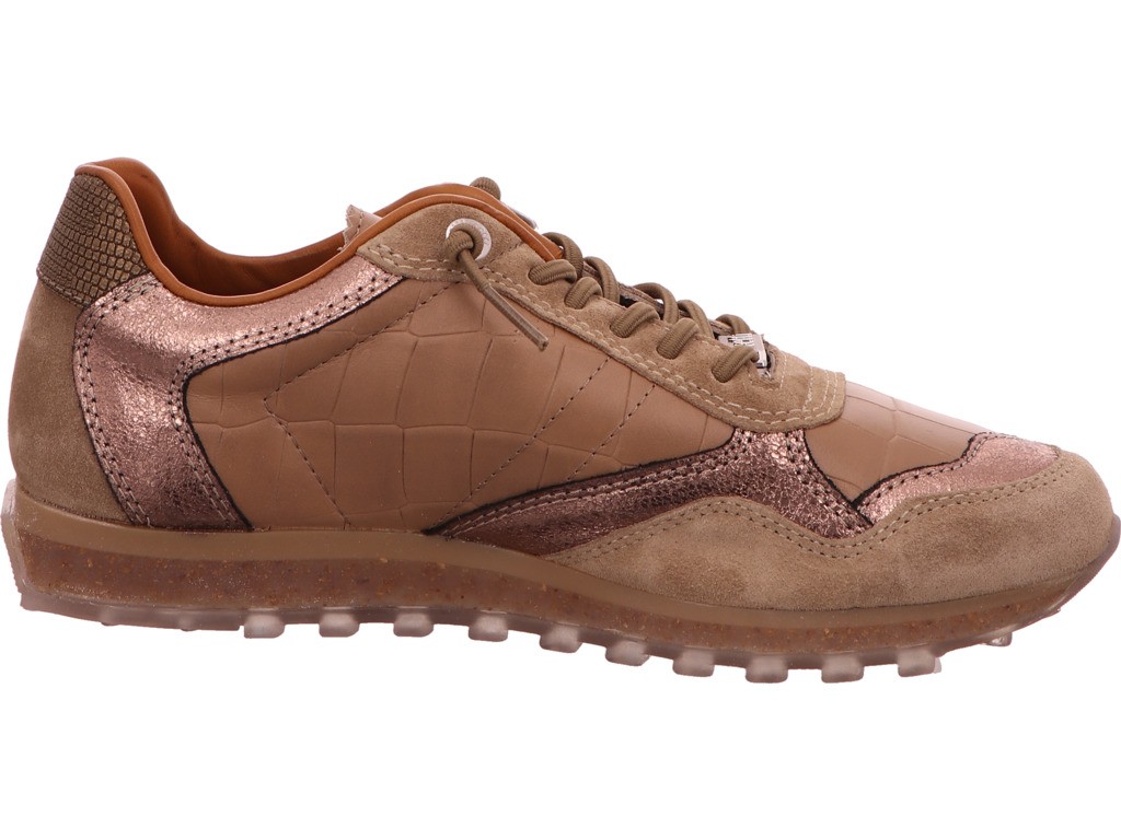 CETTI Freizeit Schnürer braun Schnürhalbschuh Sneaker Damen Braun Neu