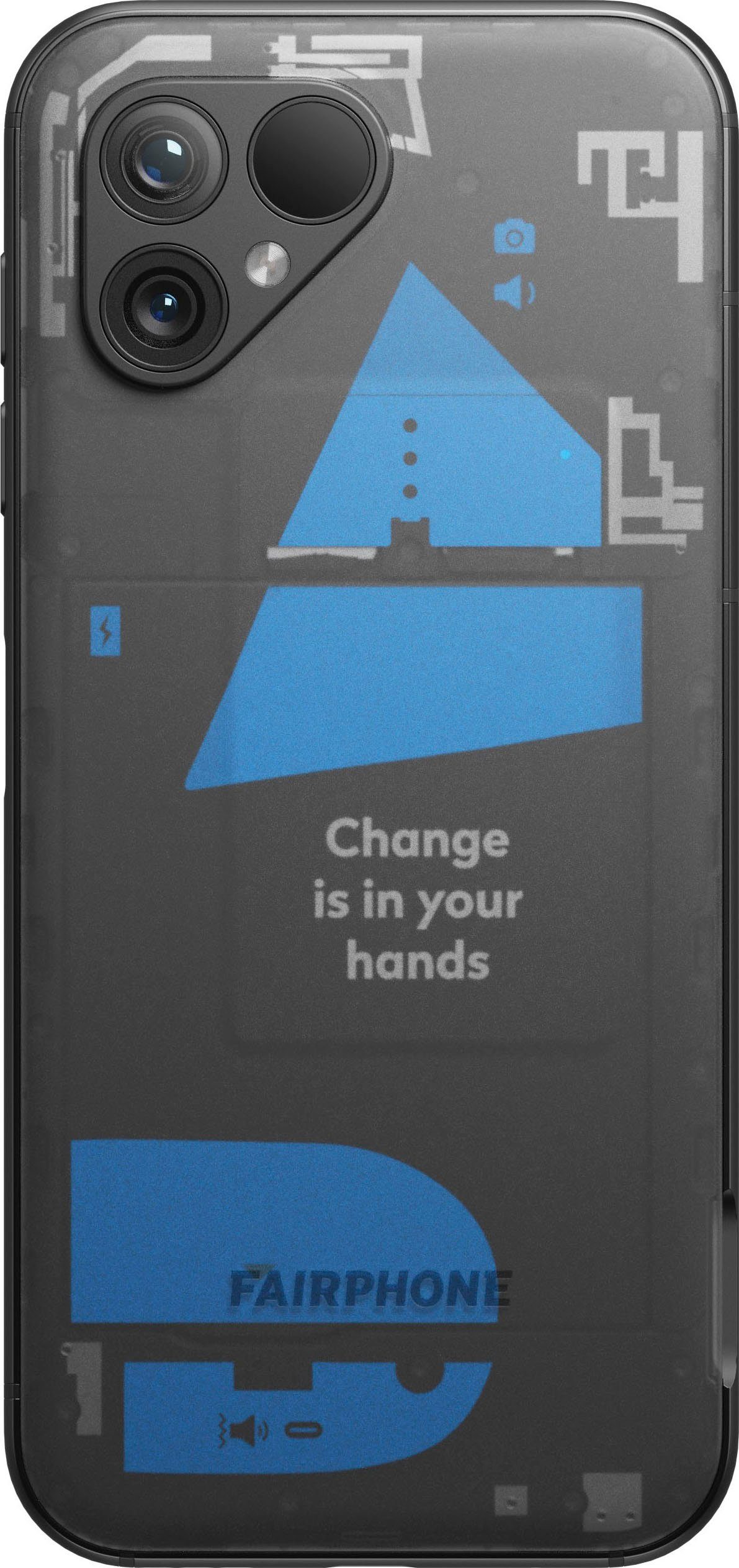Fairphone FAIRPHONE 5 Smartphone (16,40 cm/6,46 Zoll, 256 GB Speicherplatz, 50 MP Kamera)