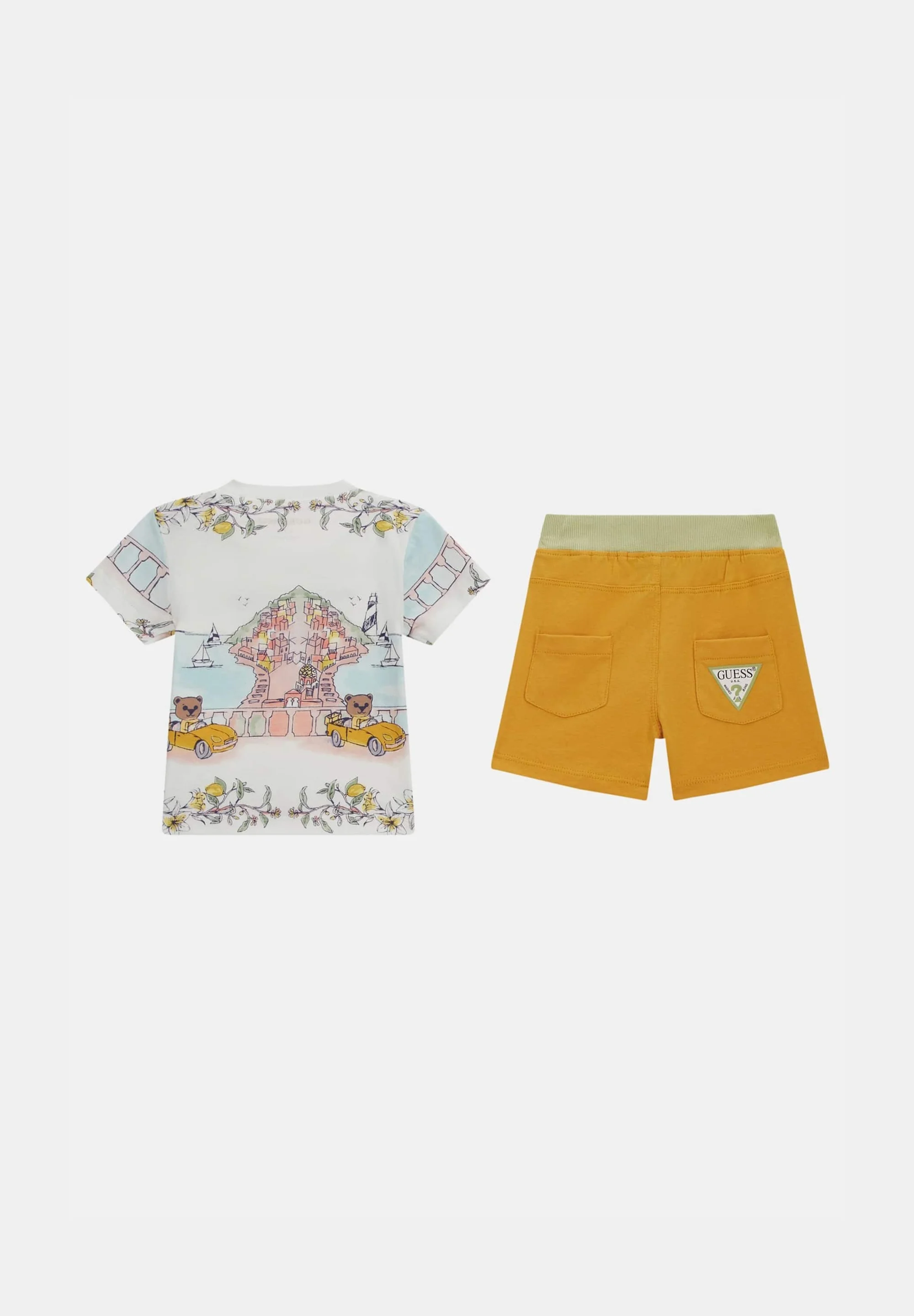 Guess SET LOGO-DREIECK - Pantalones cortos