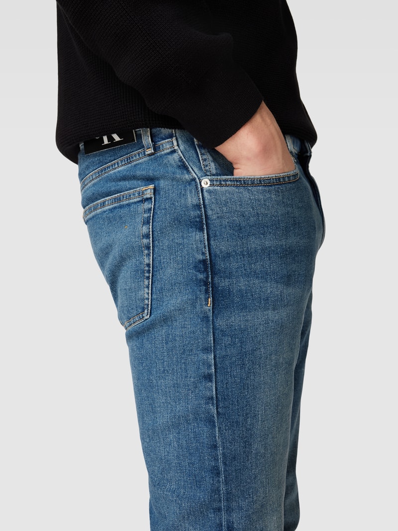 Jeans im 5-Pocket-Design Modell 'SLIM TAPER' in jeans