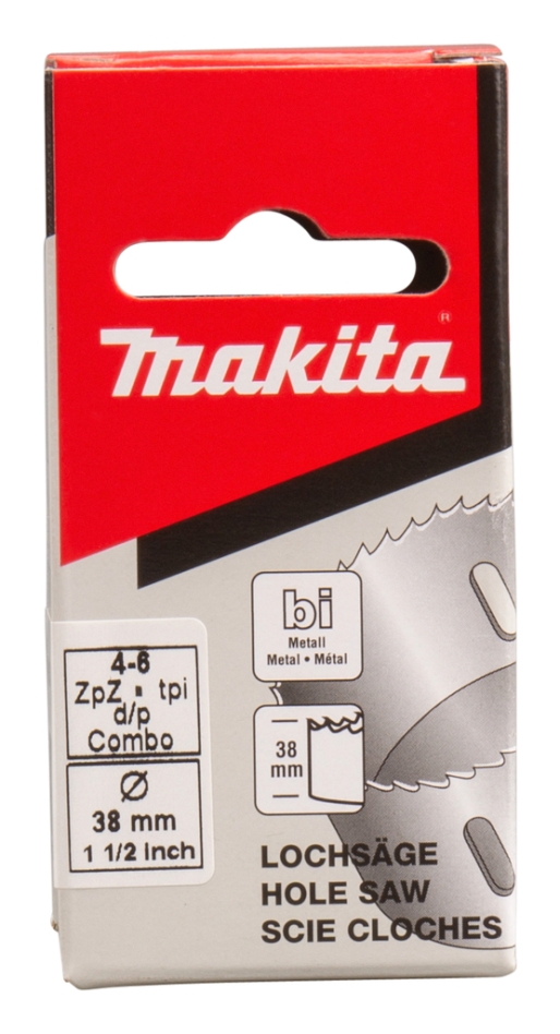 Makita Accessories P-35003 luknjasta žaga 38 mm HSS bimetalna bela