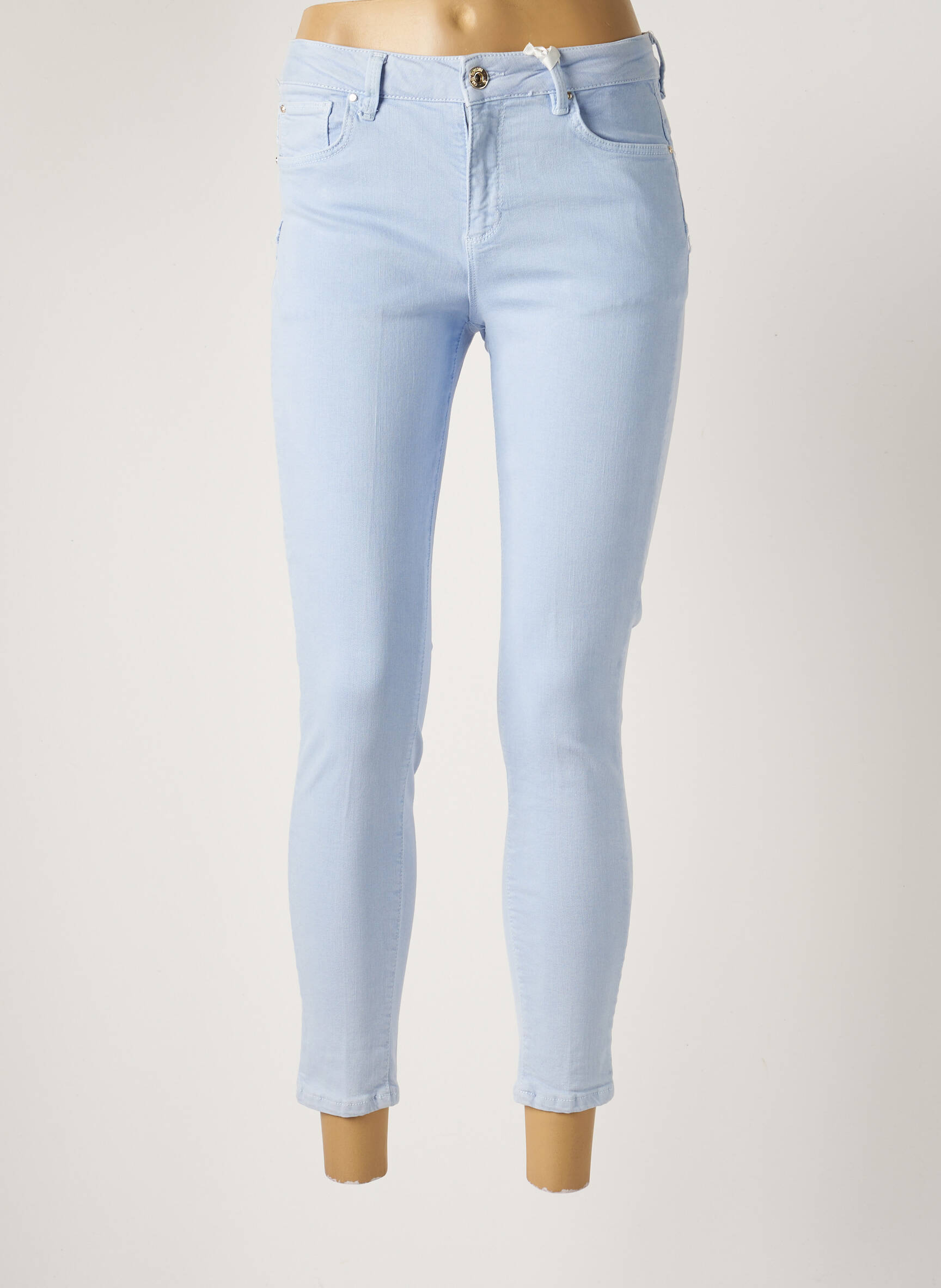 Fracomina Jeans Coupe Slim Femme couleur bleu