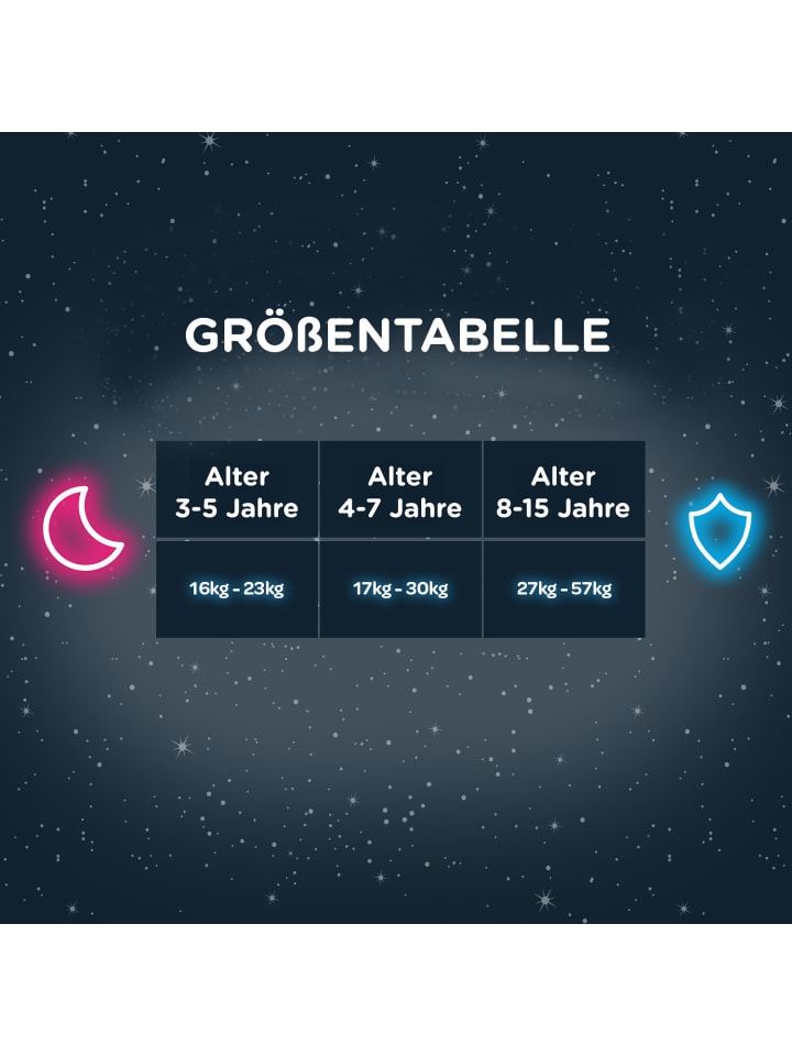 DryNites Windeln Windelhosen Jungen 8-13J. 30-48kg Jumbo Monatspack 52Stk günstig kaufen onesize