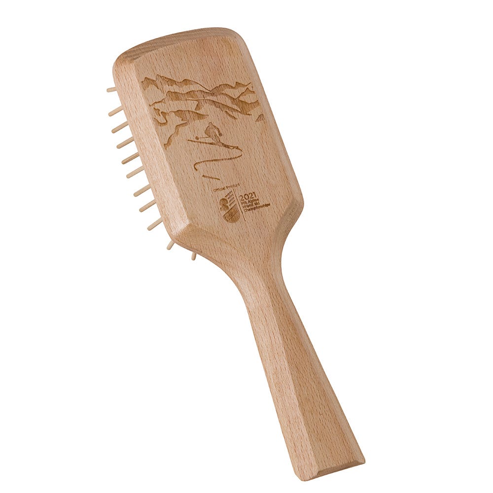 Acca Kappa Sfaria Cortina Travel Paddle Brush