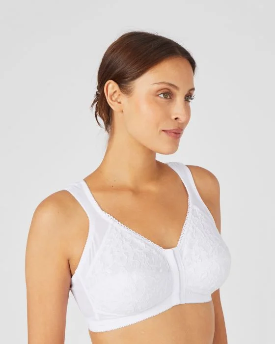 Soutien-gorge ouvert devant, avec renfort dos