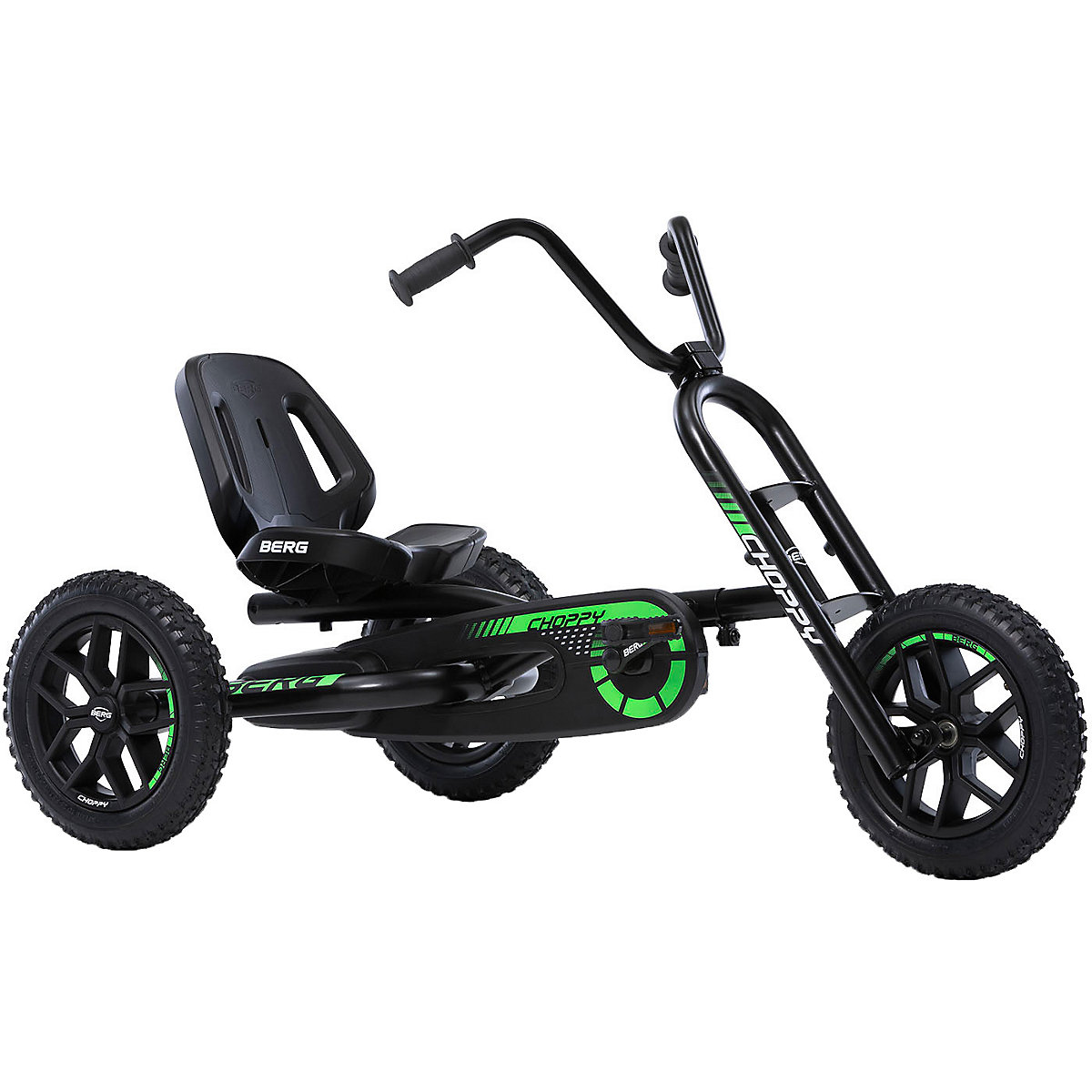 BERG Go-Kart Buddy Choppy Neo Schwarz Grün