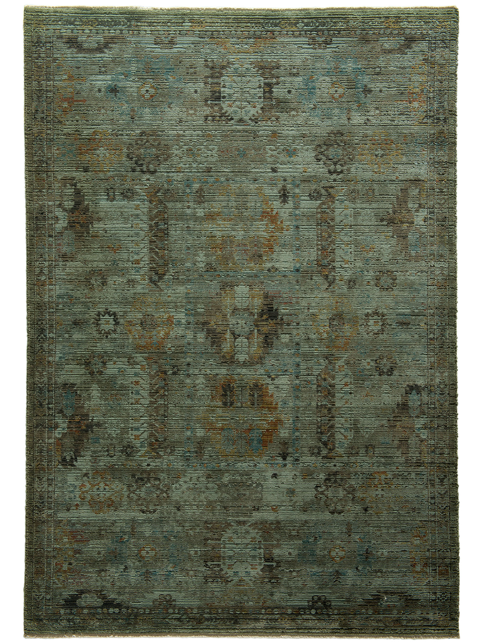Saldala Vintage-Teppich, Dark-Green