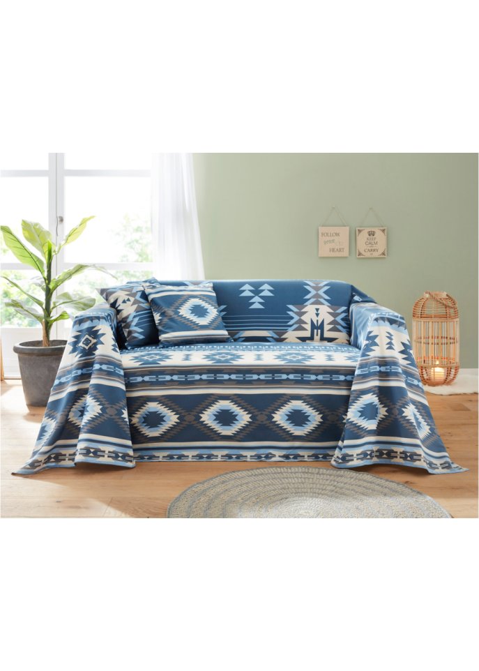 Tagesdecke mit Ethnodesign