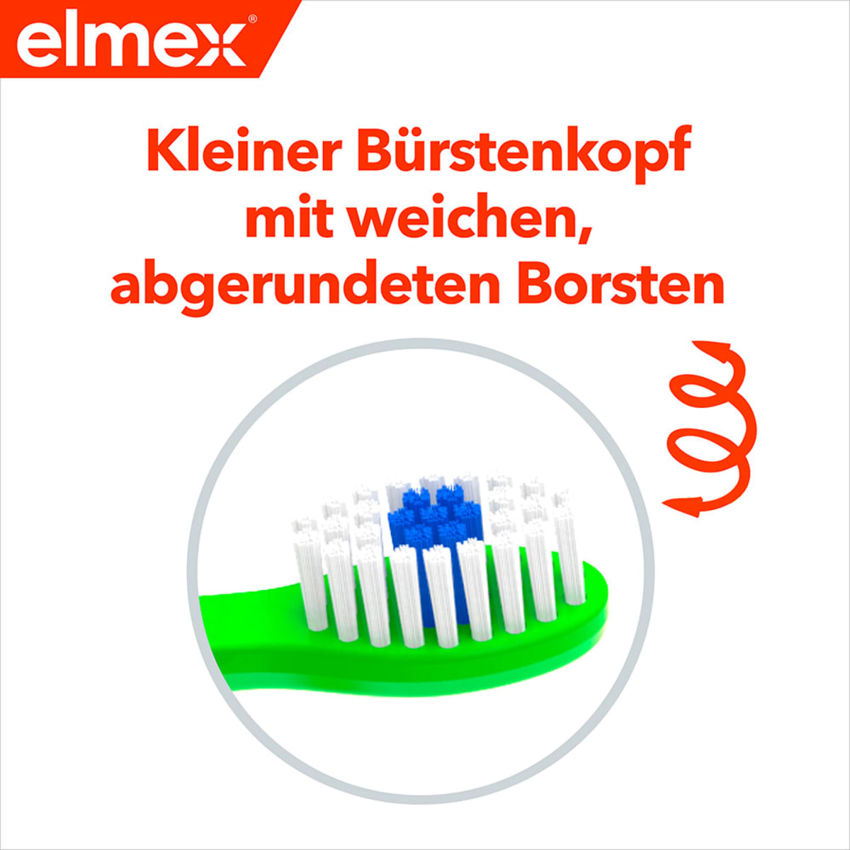 Zahnbürste Kinder, 2 bis 6 Jahre weich, 1 St