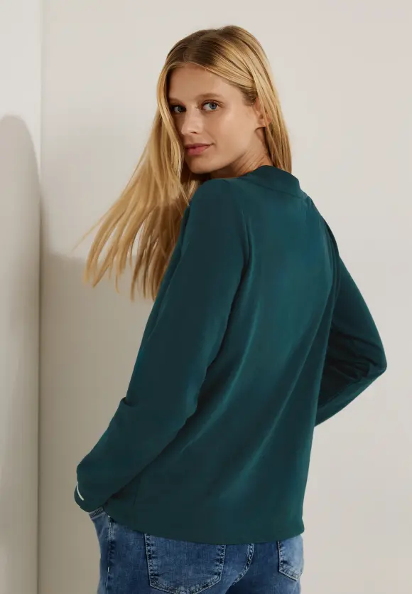 CECIL Langarmshirt mit Wording