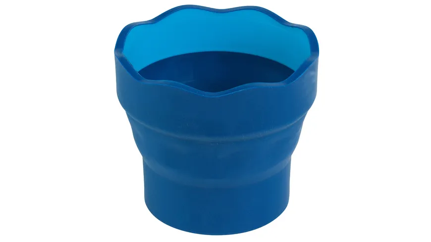 FABER-CASTELL Wasserbecher Clic & Go blau