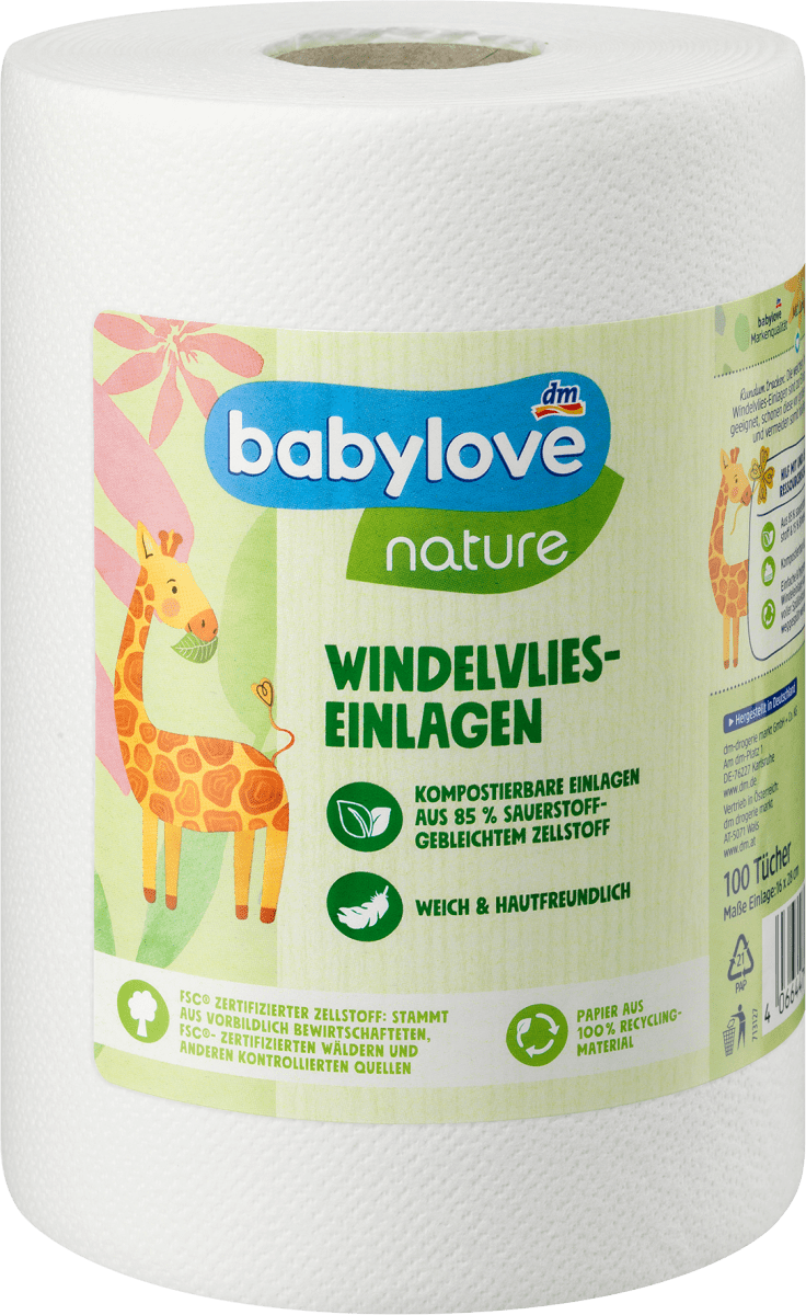 Windelvlies-Einlagen, 100 St