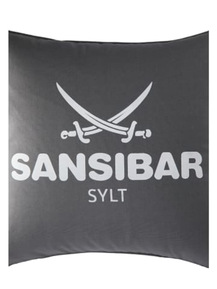 Sansibar Kissenhülle Classic in Anthrazit/Offwhite, 45x45 cm günstig kaufen 45x45 cm