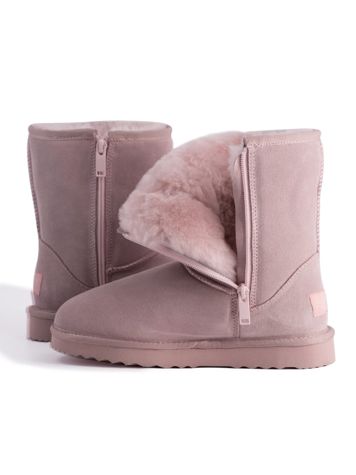 Aus Wooli Stiefel Bronte in Pale Pink günstig kaufen 37/38