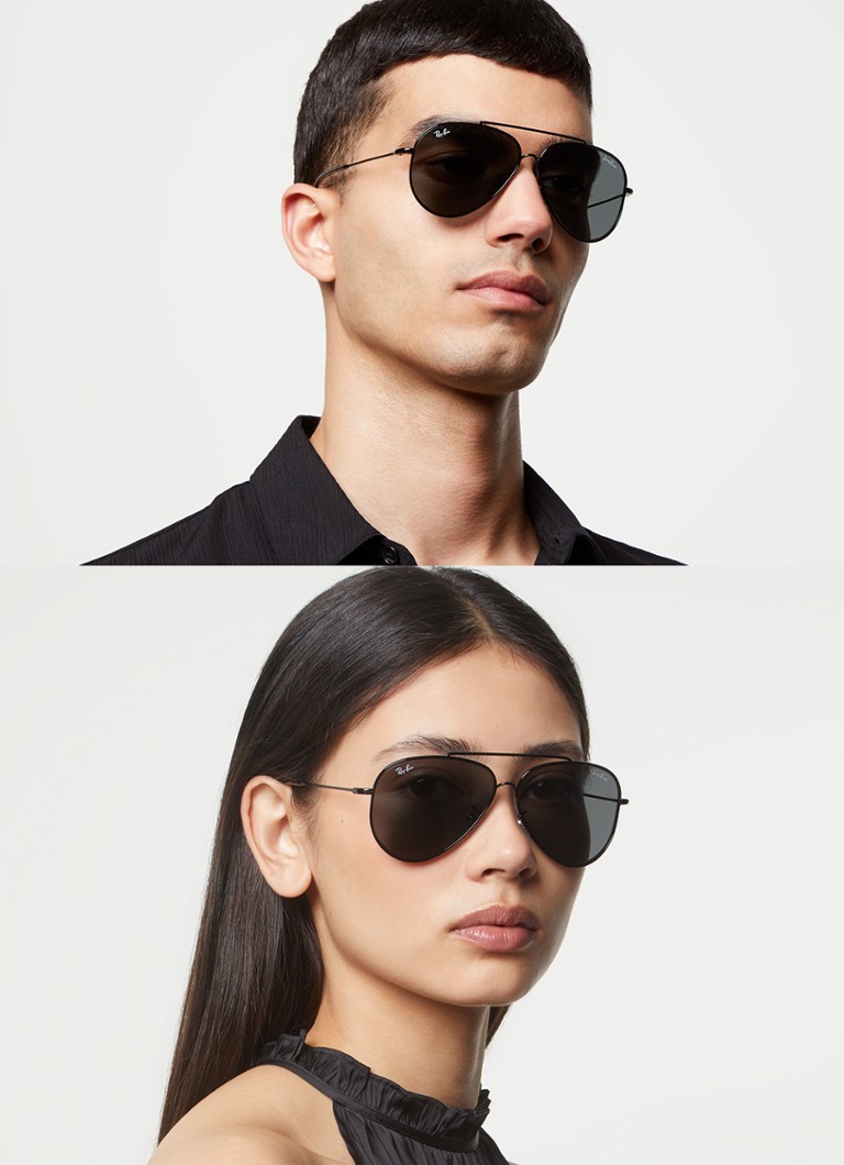Ochelari de soare Ray-Ban Aviator Reverse RBR0101S