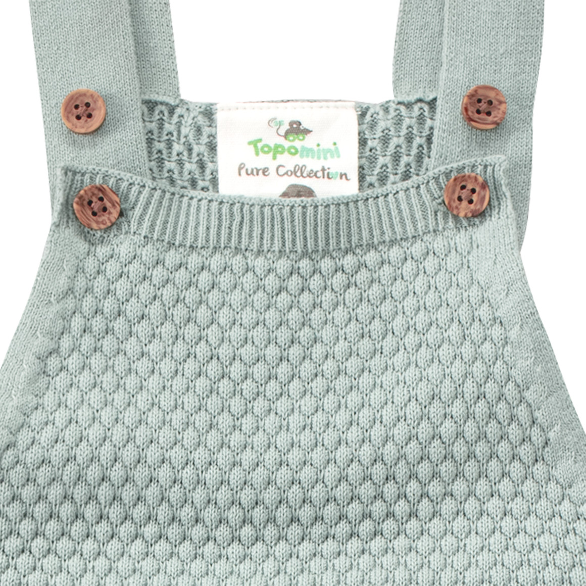 Baby Stricklatzhose mit Kängurutasche