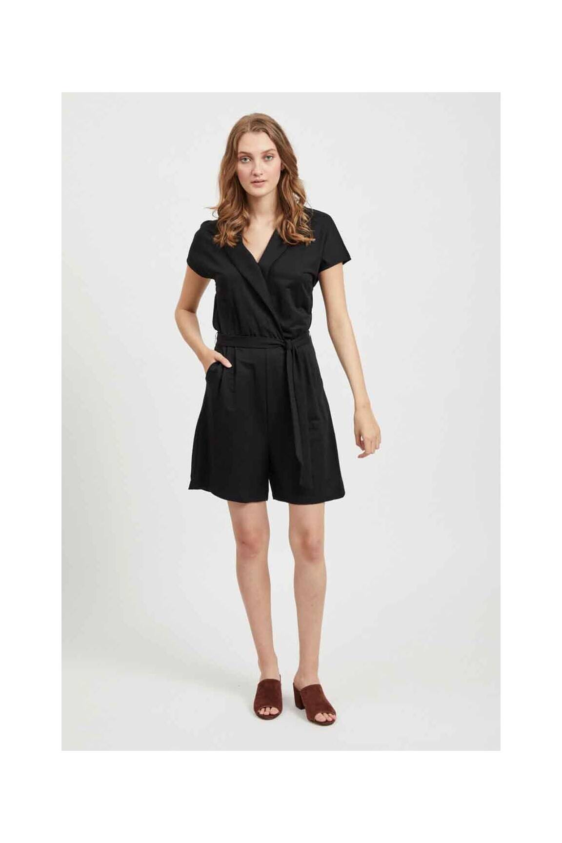 Vila Combi Shorts Femme couleur noir