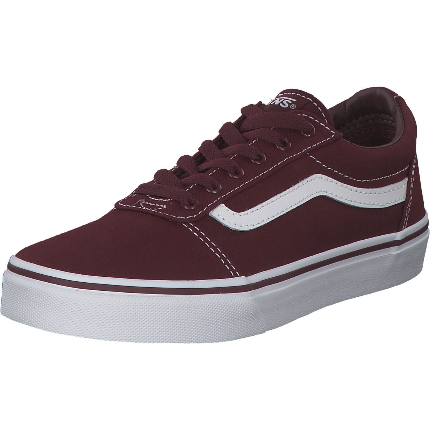 Vans YT Ward VN0A38J9, Sneakers Low, Kinder, Rot (Port Royale/White)