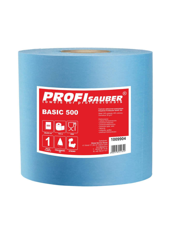 COFI 1453 Staubfreies Industriereinigungsvlies  - BASIC 500 -  500 Stück Blatt in Blau günstig kaufen onesize
