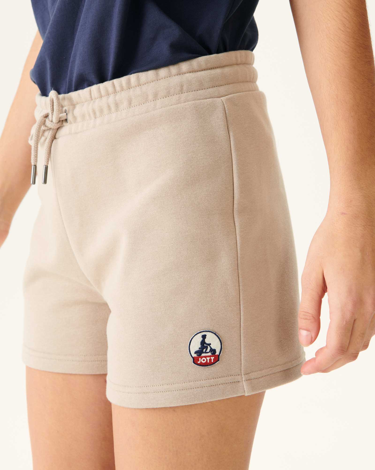 Short en coton biologique Beige Barcelona