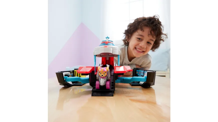 Spin Master - PAW Patrol: Der Mighty Kinofilm, Pup Squad Mini Marine Hauptquartier Spielset