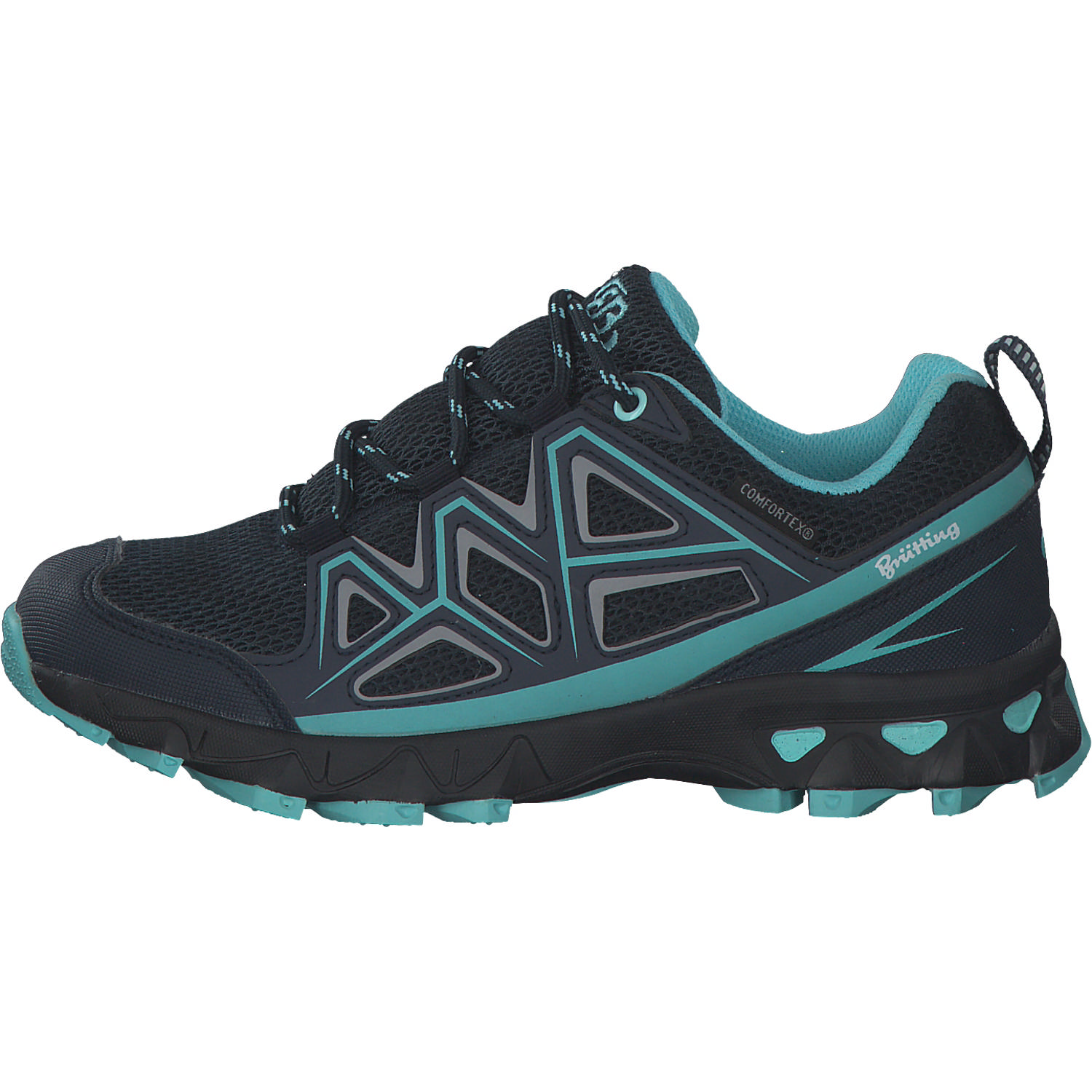 Eb-Sport 191236, Sneakers Low, Damen, Türkis/ Marine