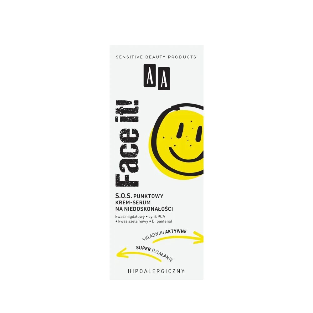 AA Face It! SOS Spot Cream-Serum voor onvolkomenheden