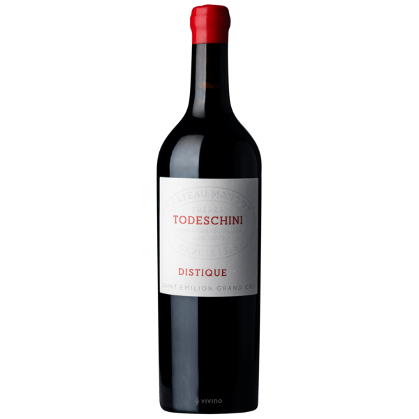 Château MangotTodeschini Distique Saint-Émilion Grand Cru 2019
