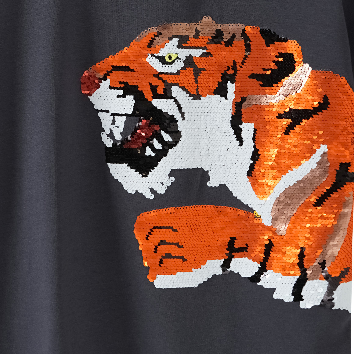 Jungen T-Shirt mit Wendepailletten
