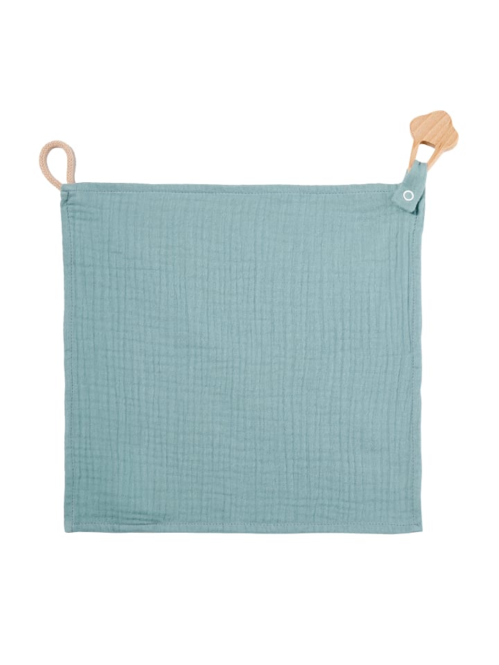 nordic coast company  Kuscheltuch Musselin Eis Mint günstig kaufen onesize