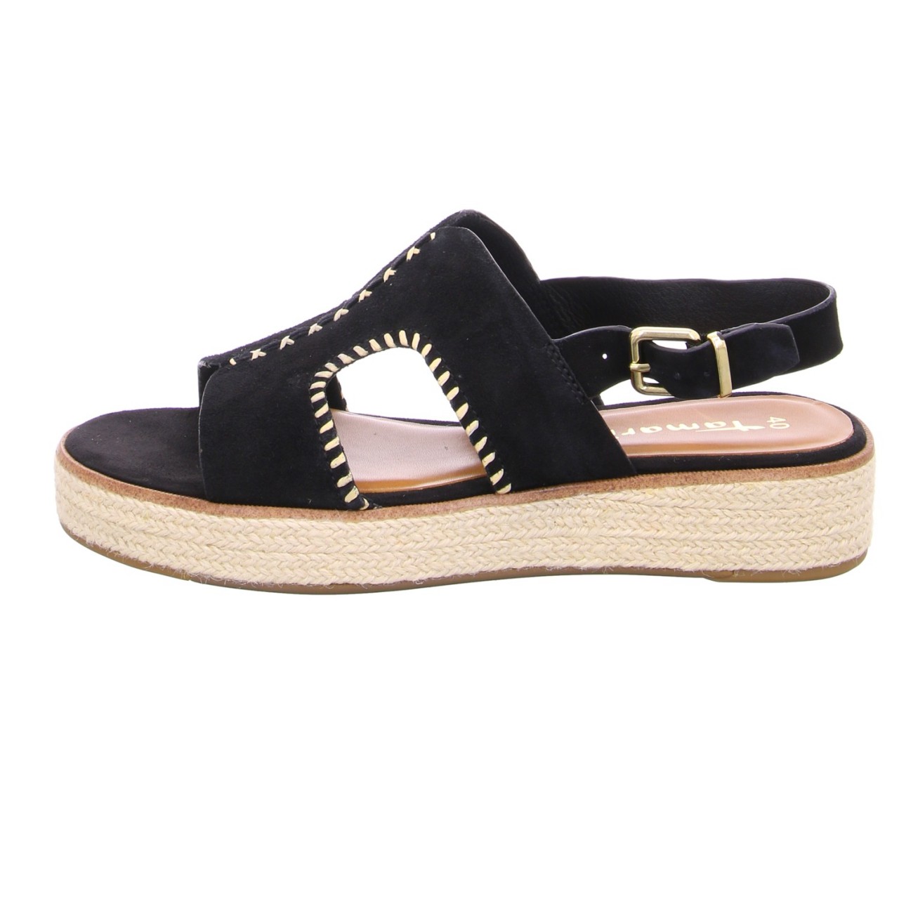 TAMARIS Klassische Sandalen schwarz