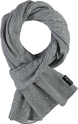FRAAS Stola mit Plissee aus reinem Polyester