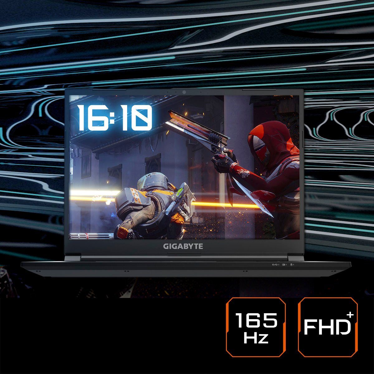 Gigabyte G6 KF-H3DE854SD Gaming-Notebook (40,64 cm/16 Zoll, Intel Core i7 13620H, GeForce RTX 4060, 1000 GB SSD)