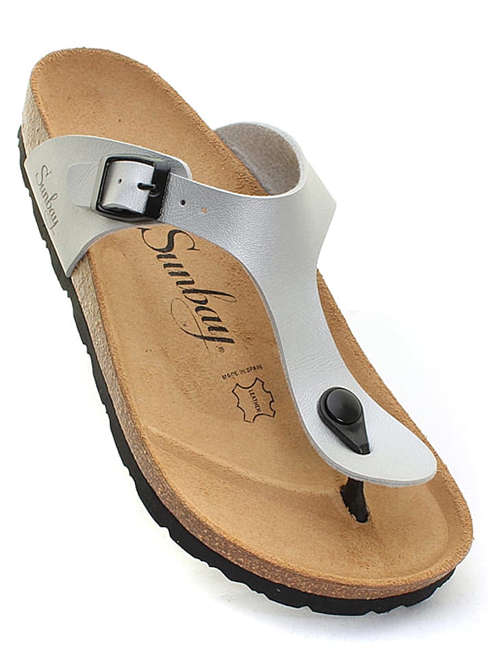 Sunbay Zehentrenner in Grau günstig kaufen 36