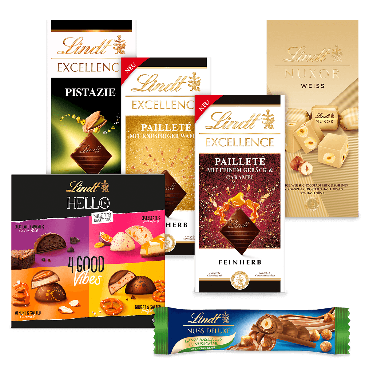 Lindt Neuheiten Set, 528g