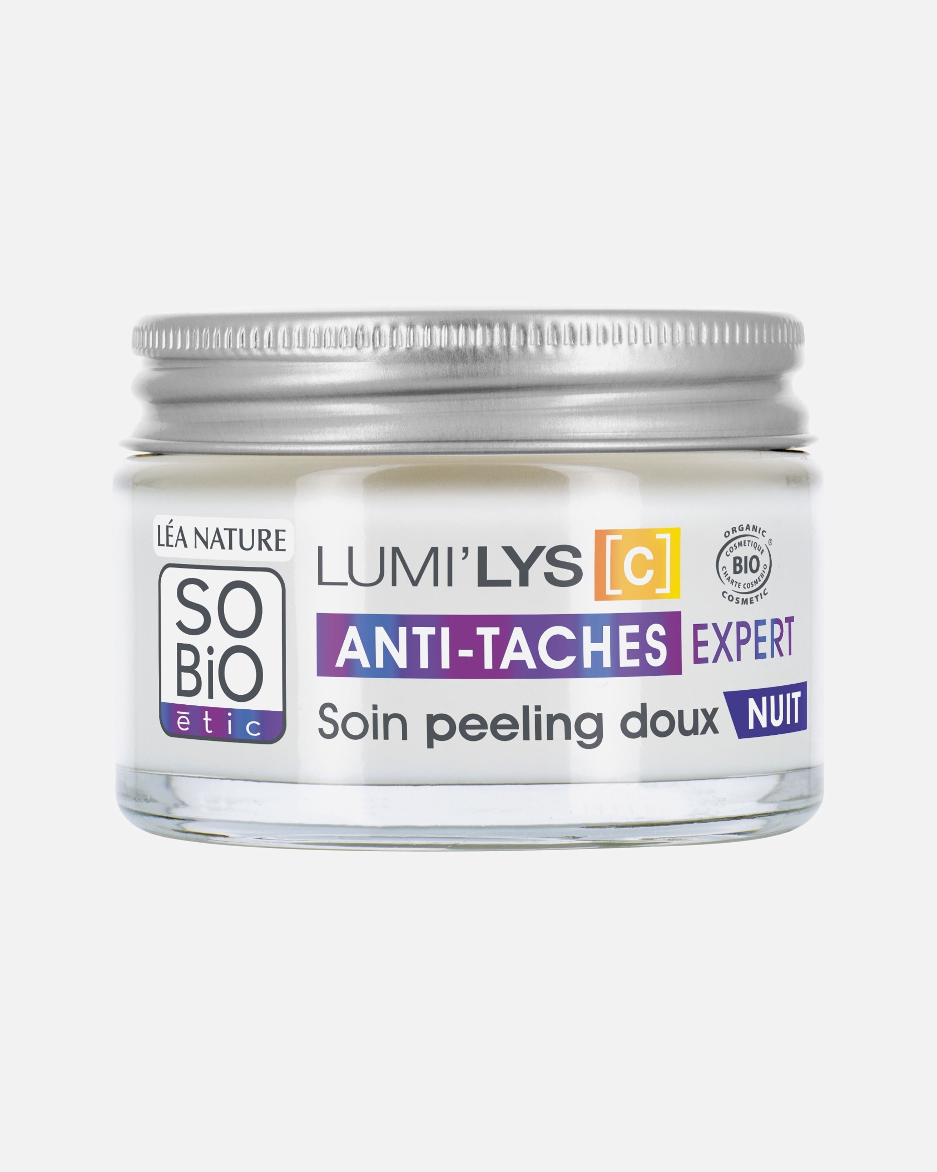 SO BiO étic Sanftes Peeling-Nachtpflegeprodukt, Lumi'lys [C]