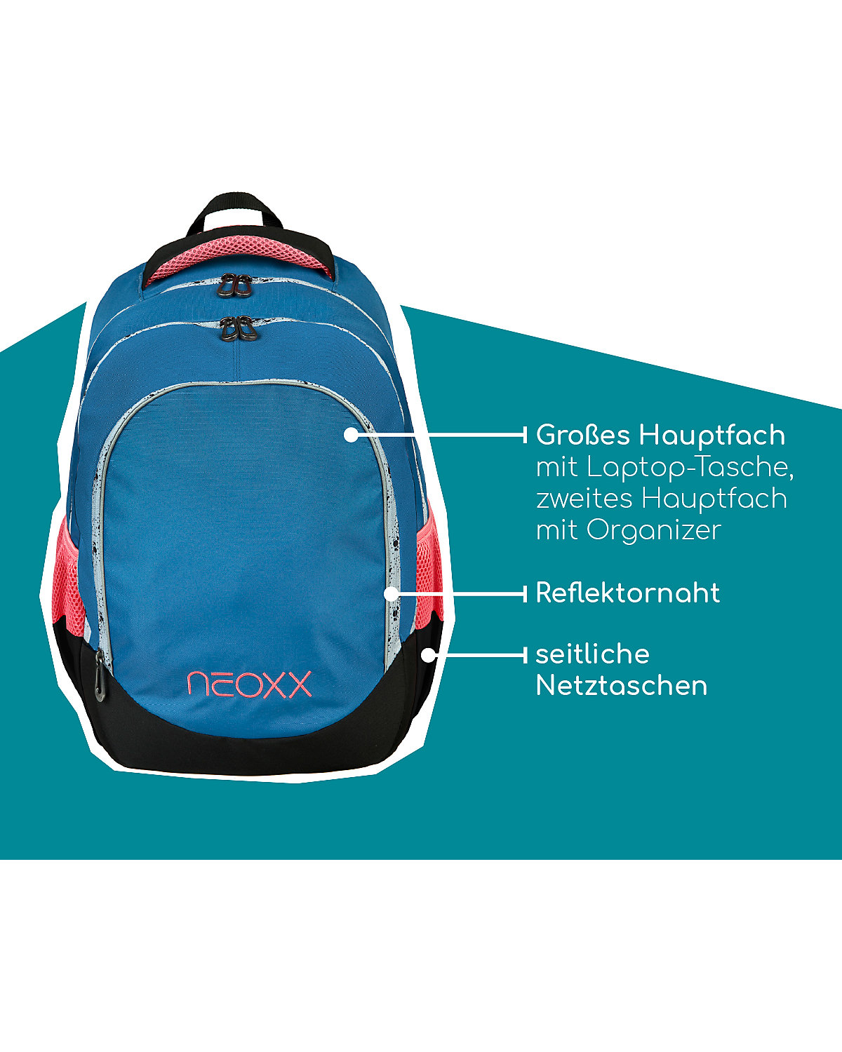 Schulrucksack Fly Splash (2023)
